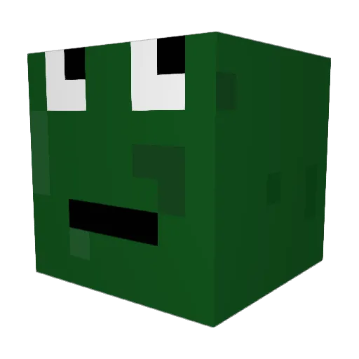 bigmac56 Minecraft avatar head, 3D render