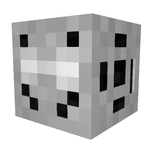 bigmacokahn Minecraft avatar head, 3D render