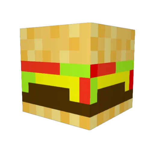 bigmak1927 Minecraft avatar head, 3D render