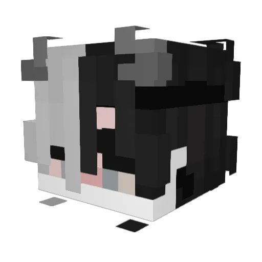 bigmanandre Minecraft avatar head, 3D render