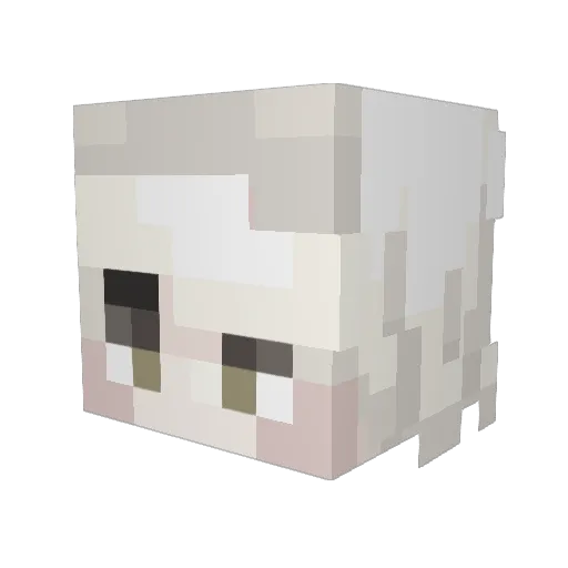 bigmanmared Minecraft avatar head, 3D render