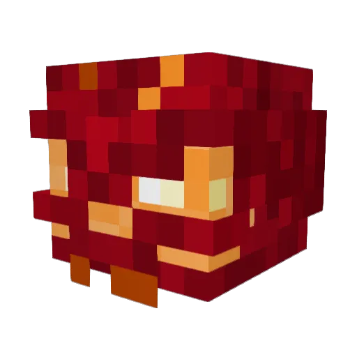 bigmark13 Minecraft avatar head, 3D render