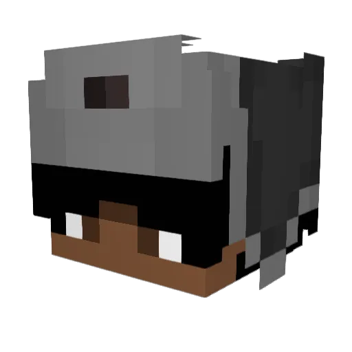 bigmarv0 Minecraft avatar head, 3D render