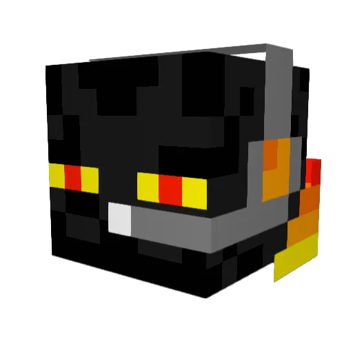 bigmonkeyman8 Minecraft avatar head, 3D render