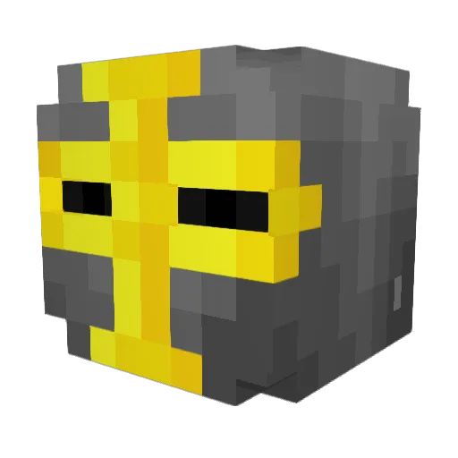 bigmorde Minecraft avatar head, 3D render
