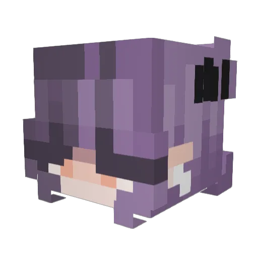 bignword65 Minecraft avatar head, 3D render