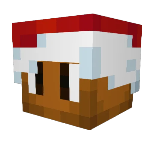 bigpapalococo Minecraft avatar head, 3D render