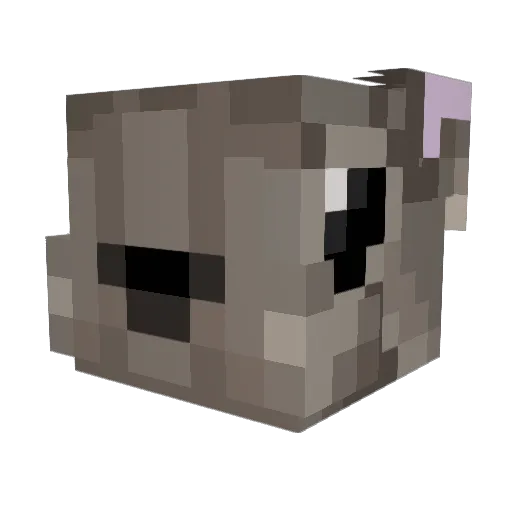 bigrabbit089 Minecraft avatar head, 3D render