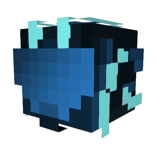bigred7701 Minecraft avatar head, 3D render