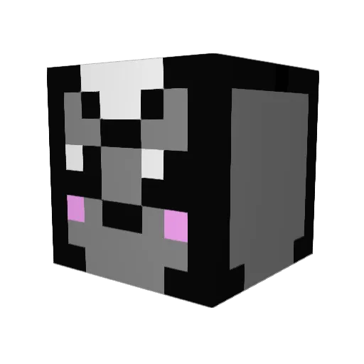 bigredman55 Minecraft avatar head, 3D render