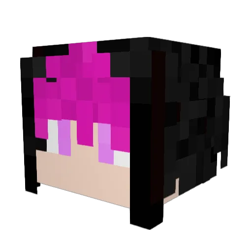bigriver0830 Minecraft avatar head, 3D render