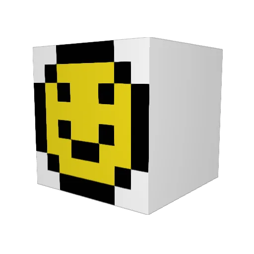 bigs3361 Minecraft avatar head, 3D render