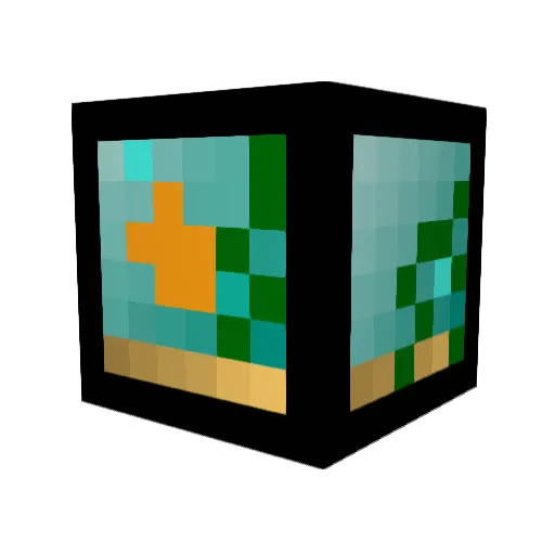 bigsexy224 Minecraft avatar head, 3D render