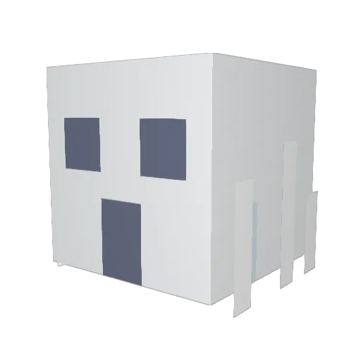 bigsnoopie Minecraft avatar head, 3D render