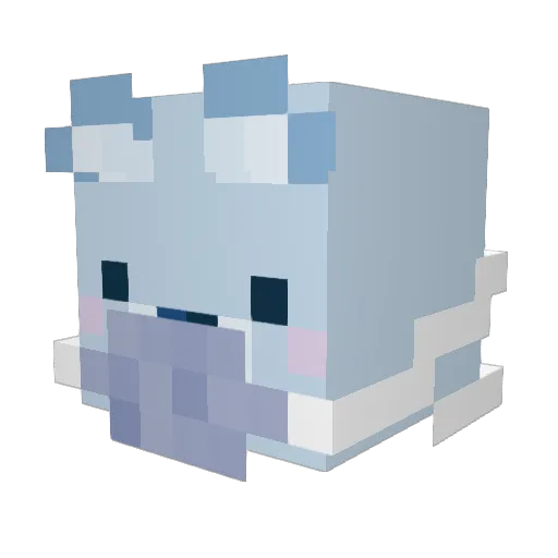 bigtiddie666 Minecraft avatar head, 3D render