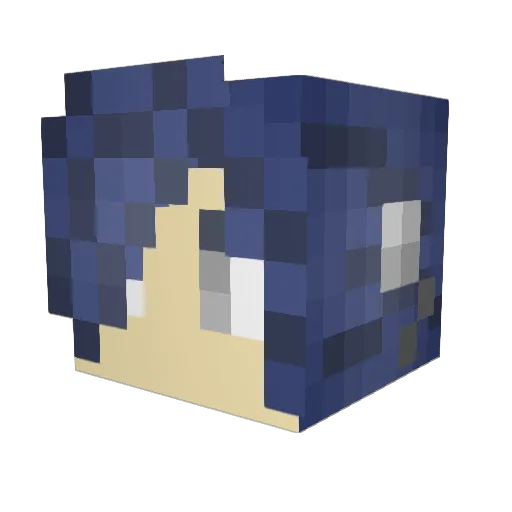 bigtobey420 Minecraft avatar head, 3D render