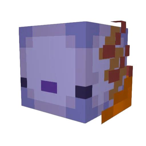bigwatz Minecraft avatar head, 3D render