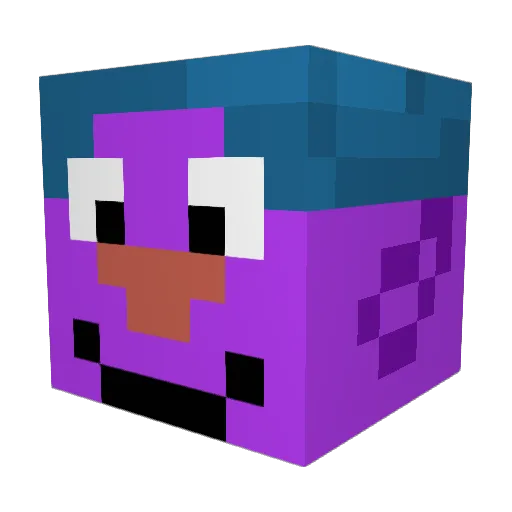 bigwokdaddy33 Minecraft avatar head, 3D render