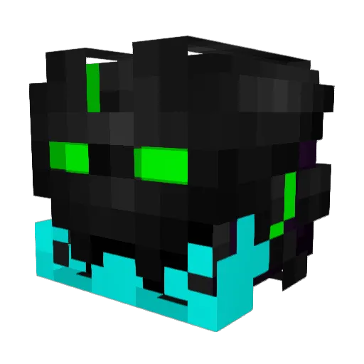 bigzocker3 Minecraft avatar head, 3D render