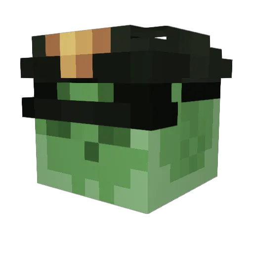 biigboi Minecraft avatar head, 3D render