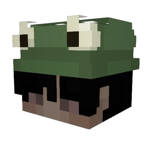 bilb3rry_22 Minecraft avatar head, 3D render