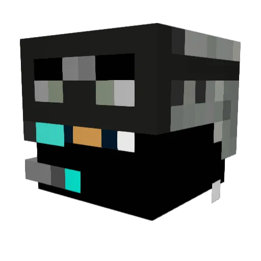 bilby6 Minecraft avatar head, 3D render