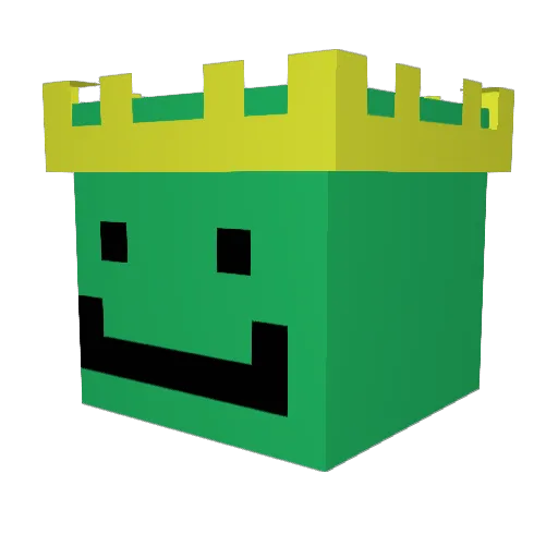 bill_123 Minecraft avatar head, 3D render