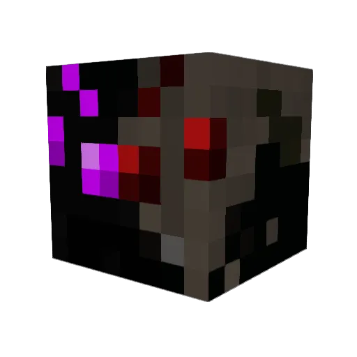 billbobagi Minecraft avatar head, 3D render