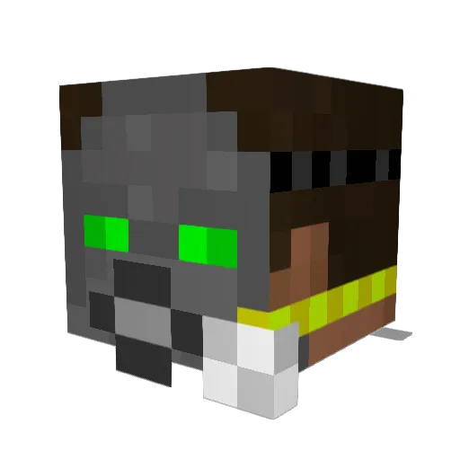 billcheese5 Minecraft avatar head, 3D render