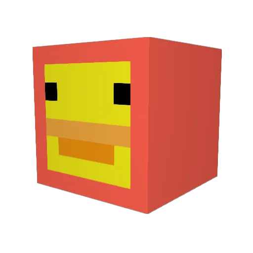 billiamers Minecraft avatar head, 3D render