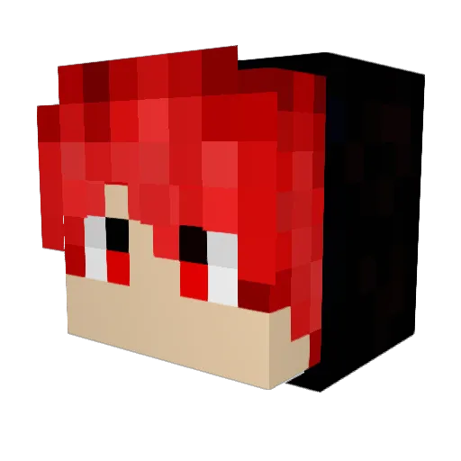 billlyboi069 Minecraft avatar head, 3D render