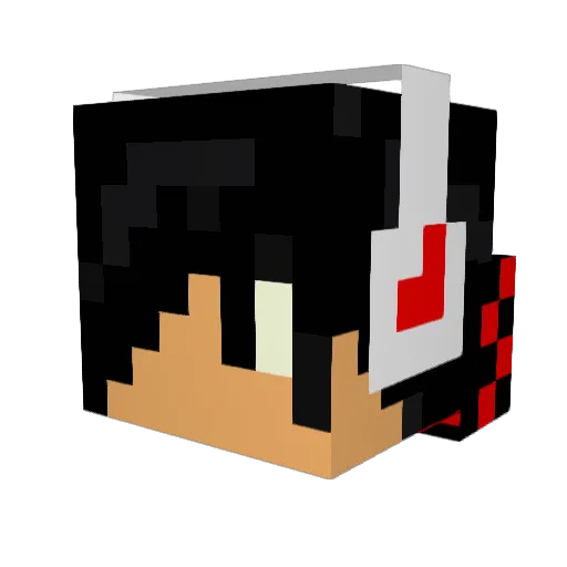 billthebeast14 Minecraft avatar head, 3D render