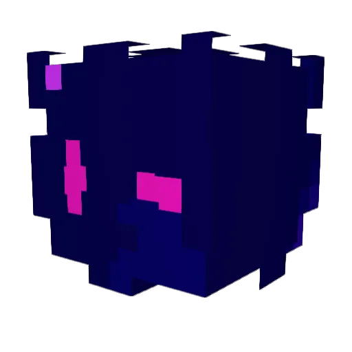 billxy_ Minecraft avatar head, 3D render