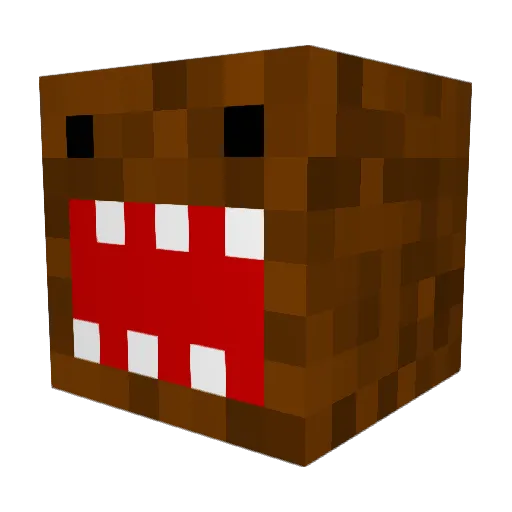 billy0728 Minecraft avatar head, 3D render