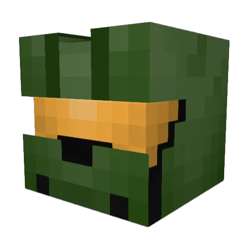 billy1690 Minecraft avatar head, 3D render