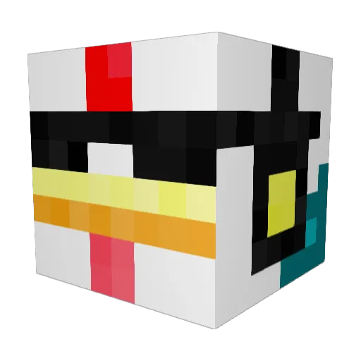 billy3111 Minecraft avatar head, 3D render