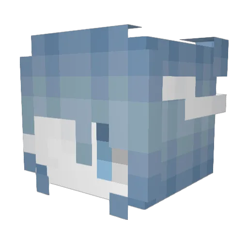 billy4killa Minecraft avatar head, 3D render