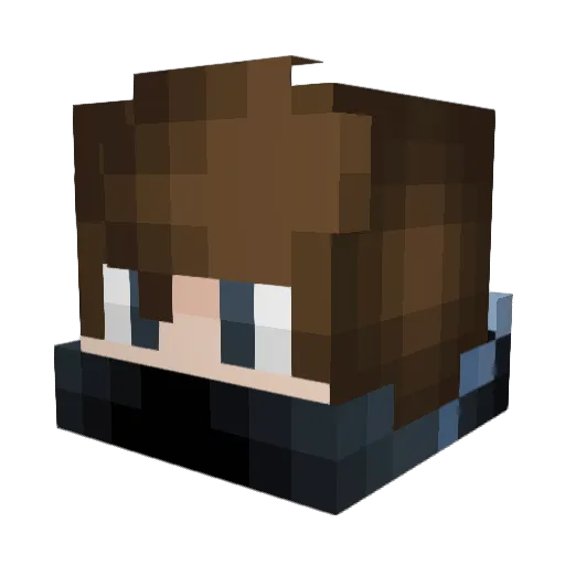 billy7944 Minecraft avatar head, 3D render
