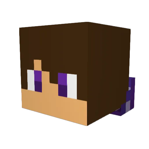 billy993 Minecraft avatar head, 3D render