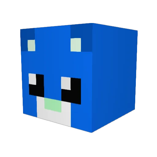 billyXXXXXXXXXXX Minecraft avatar head, 3D render