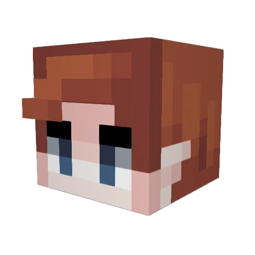 billyash11124 Minecraft avatar head, 3D render
