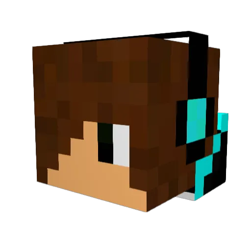billyb91 Minecraft avatar head, 3D render