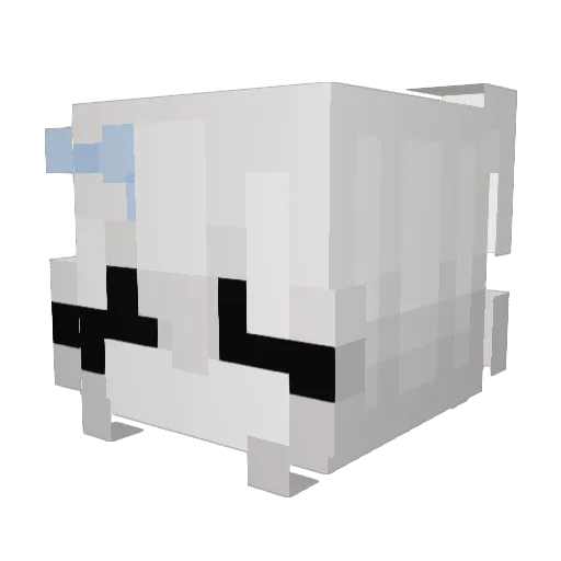 billymanjr Minecraft avatar head, 3D render