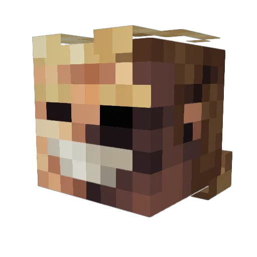 billyttttta Minecraft avatar head, 3D render