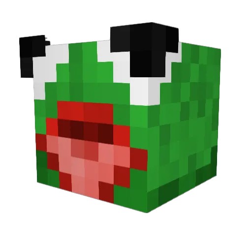 billywillynilly Minecraft avatar head, 3D render