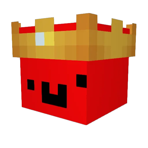 billz98 Minecraft avatar head, 3D render