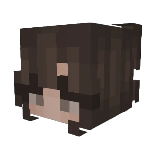 biloute440 Minecraft avatar head, 3D render