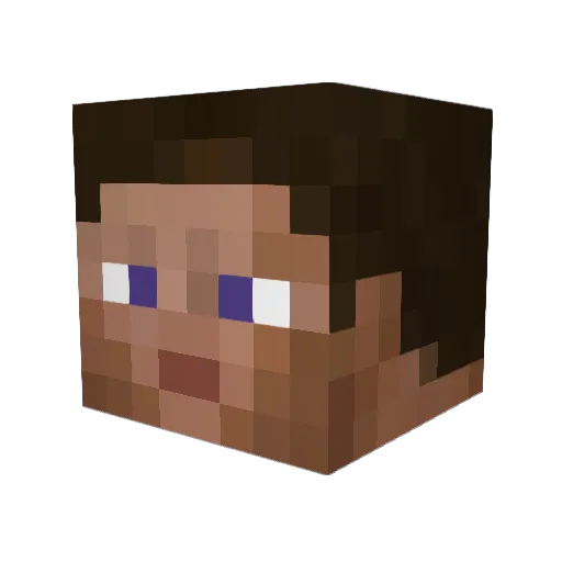 bilsy4130 Minecraft avatar head, 3D render