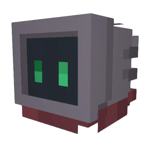 bimblebopp Minecraft avatar head, 3D render