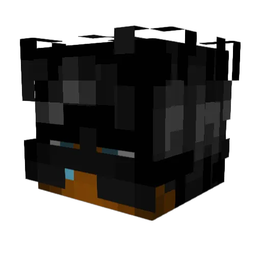 bimbonutella42 Minecraft avatar head, 3D render